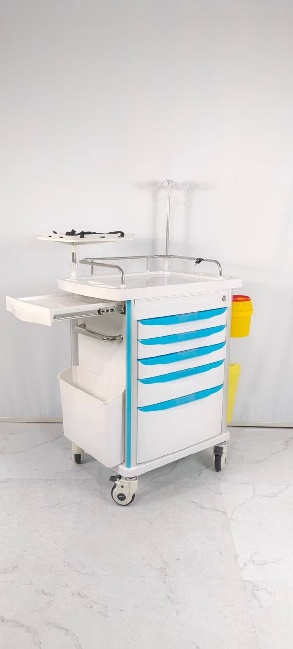 Chariot d'urgence médical